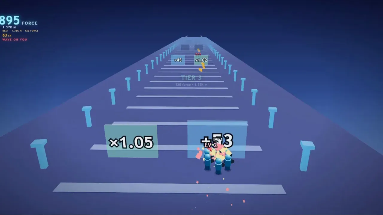 Firing at a weak gate turns it into a good one before you reach it
